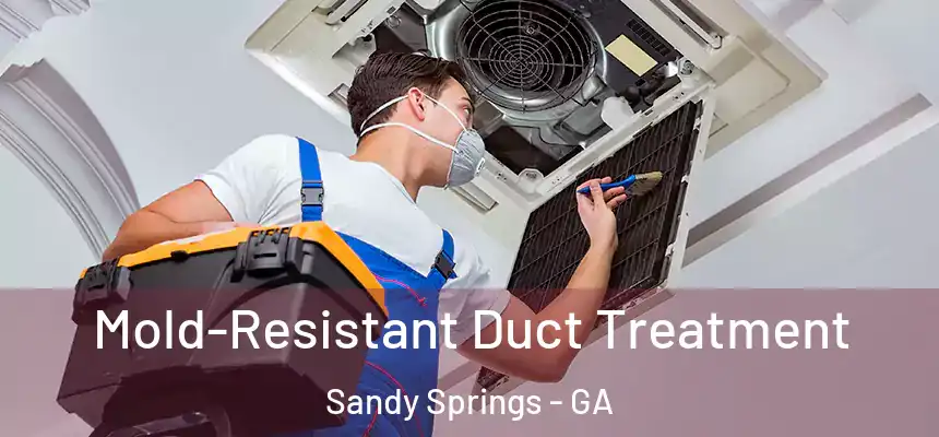  Mold-Resistant Duct Treatment Sandy Springs - GA