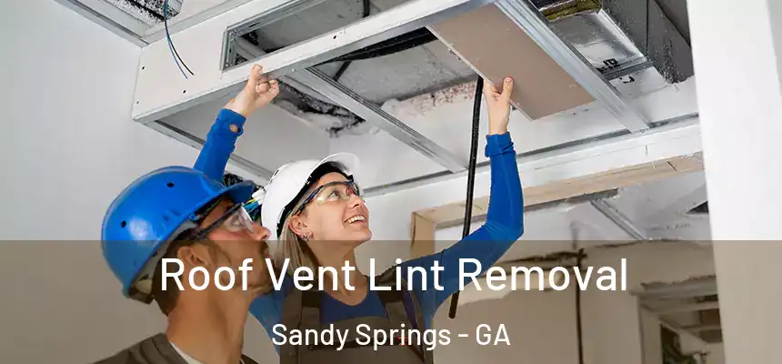  Roof Vent Lint Removal Sandy Springs - GA
